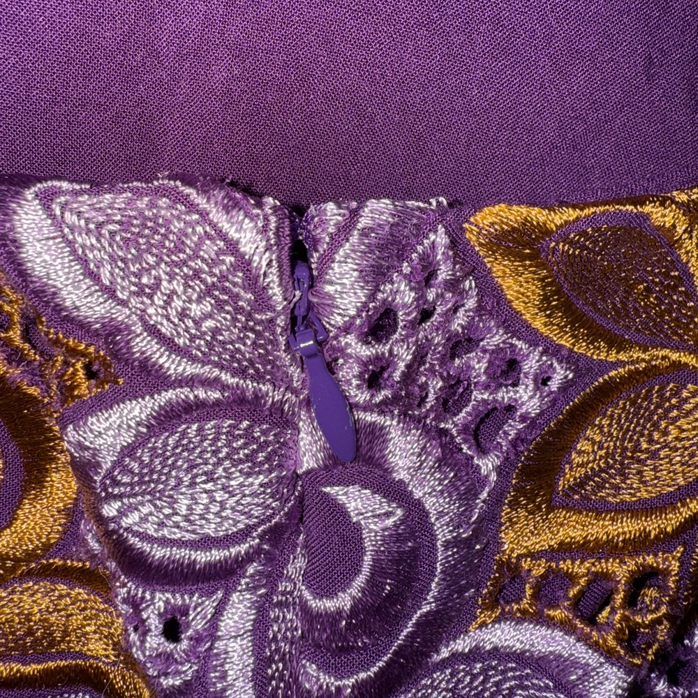 Anthropologie Embroidered Mini Dress - Picture 13 of 13